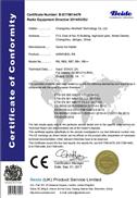 Airwheel R8 CE Certificate