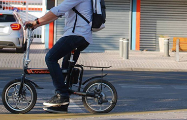 Airwheel R5 Quality electric assist bike in Chile.